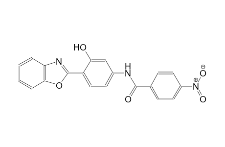 benzamide, N-[4-(2-benzoxazolyl)-3-hydroxyphenyl]-4-nitro-