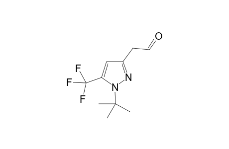 2-[1-t-Butyl-5-(trifluoromethyl)-1H-pyrazol-3-yl]acetaldehyde
