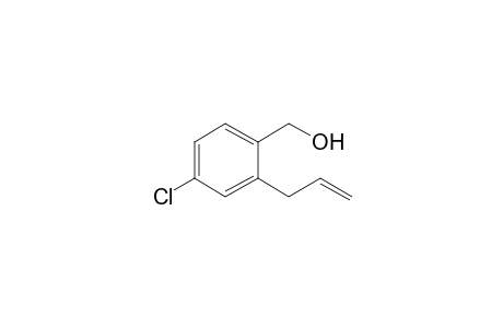 2-Allyl-6-chloro-3-hydroxymethylbenzene