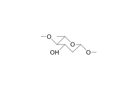 2,6-Dideoxy-4-O-methyl.beta.-L-ribo-hexopyranoside