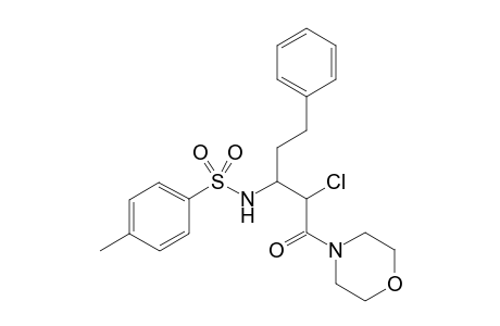 2-Chloro-1-morpholino-5-phenyl-3-(tosylamino)pentan-1-one