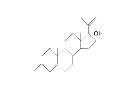 3-Methylene-17a-hydroxy-20-methyl-pregna-4,20-diene