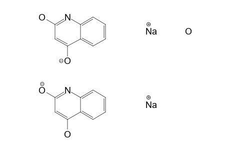 2,4-Quinolinediol monosodium salt hydrate