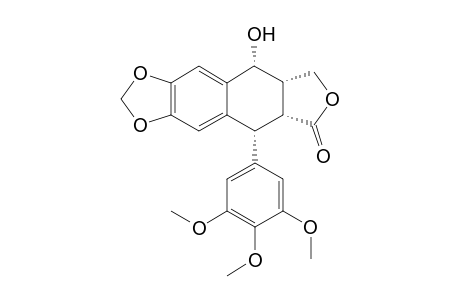 (5R,5aS,8aR,9R)-5-hydroxy-9-(3,4,5-trimethoxyphenyl)-5a,6,8a,9-tetrahydro-5H-isobenzofuro[5,6-f][1,3]benzodioxol-8-one