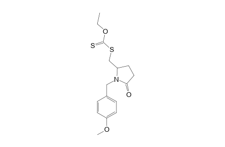 DITHIOCARBONIC-ACID-O-ETHYLESTER-S-[1-(4-METHOXYBENZYL)-5-OXO-PYRROLIDIN-2-YLMETHYL]-ESTER