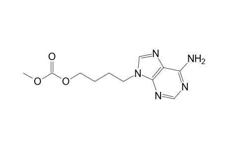 N(9)-[((4-Methoxycarbonyl)oxy)butyl]adenine