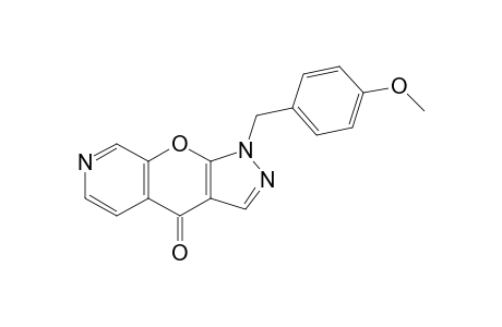 1-(4-Methoxybenzyl)pyrazolo[4',3':5,6]pyrano[2,3-c]pyridin-4(1H)-one
