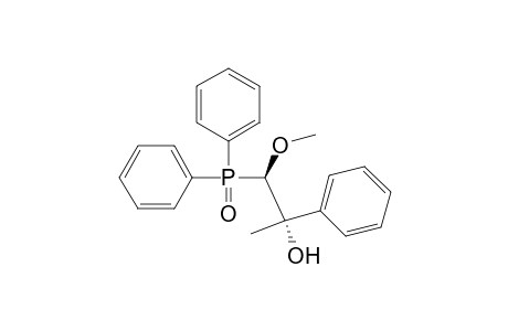 Benzenemethanol, .alpha.-[(diphenylphosphinyl)methoxymethyl]-.alpha.-methyl-, (R*,S*)-
