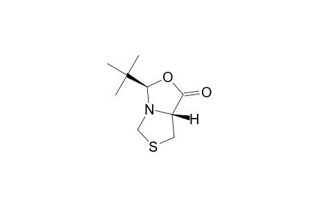 1H,3H,5H-Thiazolo[3,4-c]oxazol-1-one, 3-(1,1-dimethylethyl)dihydro-, (3R-cis)-