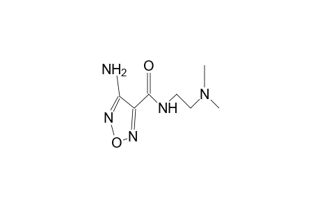 3-amino-4-(2-dimethylaminoethylcarbamoyl)furazane