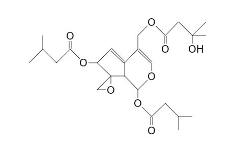 5,8-Di-valeryl-10-hydroxyvaleryl-valepotriat