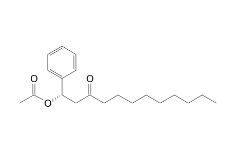 (S)-1-Acetoxy-1-phenyl-3-dodecanone