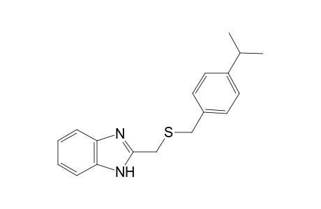 1H-benzimidazol-2-ylmethyl 4-isopropylbenzyl sulfide