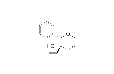 (2S*,3S*)-2-Phenyl-3-vinyl-3,6-dihydro-2H-pyran-3-ol