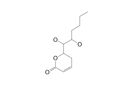 TETRADENOLIDE;5,6-DIHYDRO-6-(1,2-DIHYDROXYHEXYL)-2-PYRONE