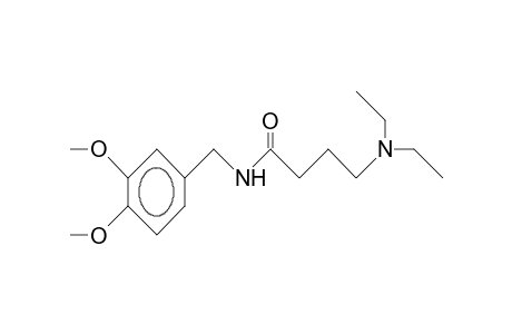 4-Diethylamino-N-(3,4-dimethoxy-benzyl)-butyramide