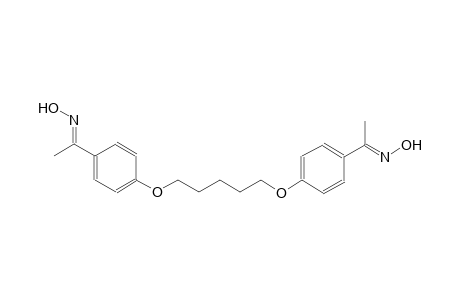 (1E)-1-{4-[(5-{4-[(1E)-N-hydroxyethanimidoyl]phenoxy}pentyl)oxy]phenyl}ethanone oxime