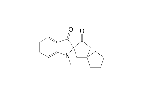 1''-methyl-1'',3''-dihydrodispiro[bis(cyclopentane)-1,1':3',2''-indole]-3'',4'-dione