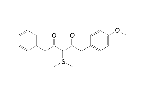 3-Dimethylsulfuranylidene-1-(4-methoxyphenyl)-5-phenyl-pentane-2,4-dione
