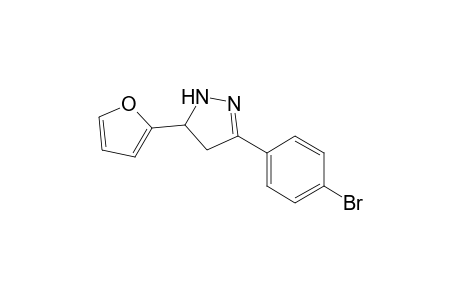 3-(4-Bromophenyl)-5-(2-furyl)-2-pyrazoline