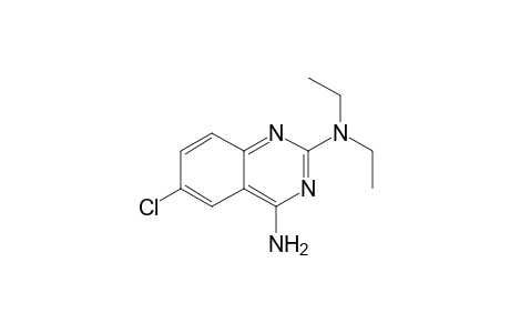 4-Amino-6-chloro-2-(N',N'-diethylamino)quinazoline