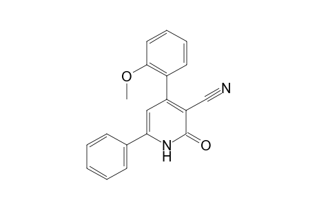 3-cyano-4-(2-methoxyphenyl)-6-phenyl-2(1H)-pyridone