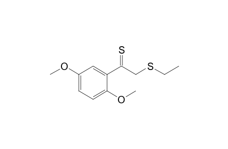 [(Ethylthio)methyl]thiocarbonyl-2,5-dimethoxybenzene