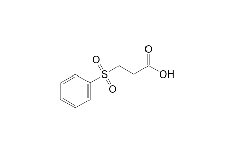 3-(Phenylsulfonyl)propionic acid