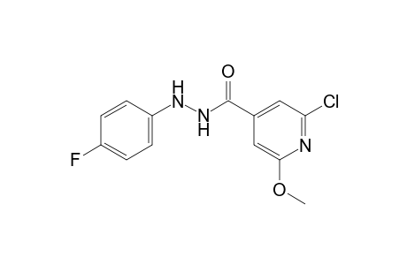 2-chloro-6-methoxyisonicotinic acid, 2-(p-fluorophenyl)hydrazide