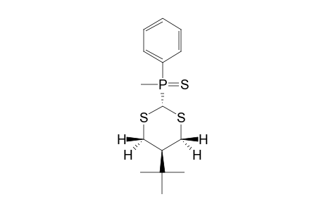 trans-5-tert-Butyl-2-[methylphenyl(thiophosphinoyl)]-1,3-dithiane