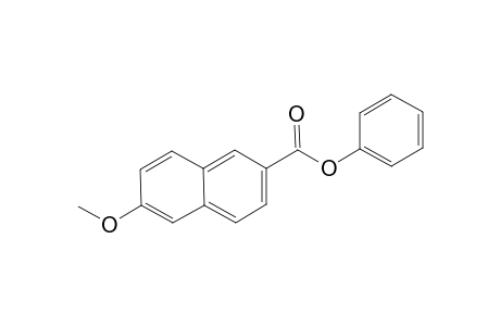 2-Naphthalenecarboxylic acid, 6-methoxy-, phenyl ester