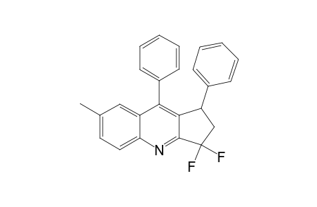 3,3-Difluoro-7-methyl-1,9-diphenyl-2,3-dihydro-1H-cyclopenta[b]quinoline