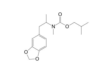 N,N-iso-Butoxycarbonyl-methyl-3,4-methylenedioxyamphetamine