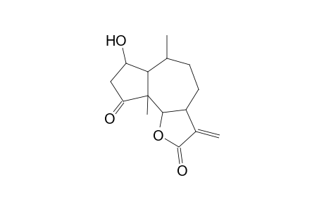 7-Hydroxy-6,9a-dimethyl-3-methylene-decahydro-azuleno[4,5-b]furan-2,9-dione
