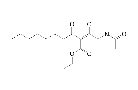 ETHYL-4-ACETYLAMINO-2-OCTANOYL-3-HYDROXYBUT-2-ENOATE