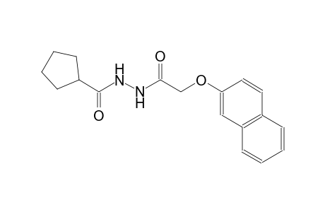 N'-[2-(2-naphthyloxy)acetyl]cyclopentanecarbohydrazide