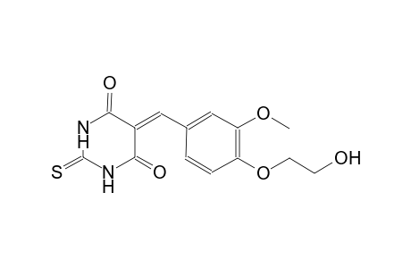 5-[4-(2-hydroxyethoxy)-3-methoxybenzylidene]-2-thioxodihydro-4,6(1H,5H)-pyrimidinedione
