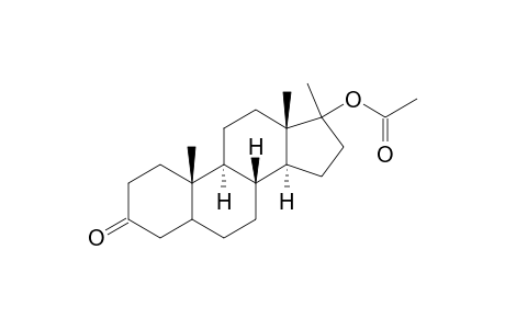 17-Methyl-3-oxoandrostan-17-yl acetate
