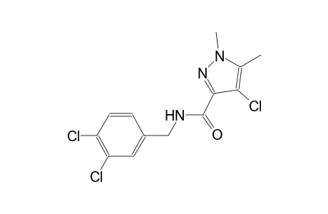 4-chloro-N-(3,4-dichlorobenzyl)-1,5-dimethyl-1H-pyrazole-3-carboxamide