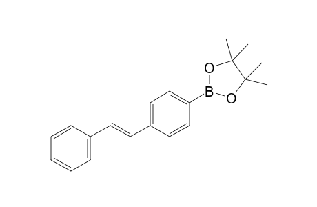 (E)-4,4,5,5-Tetramethyl-2-(4-styrylphenyl)-1,3,2-dioxaborolane