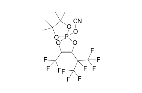 2-Isocyanato-4-trifluoromethyl-5-[1',2',2',2'-tetrafluoro-1'-(trifluoromethyl)ethyl]-4',4',5',5'-tetramethyl-spiro-[1',3',2'lambda(5)sigma(5)-dioxaphospholane-2,2'-[1,3,2-lambda(5)sigma(5)]-dioxaphospholene-(4)]