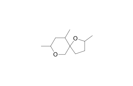 2,8,10-Trimethyl-1,7-dioxaspiro[4.5]decane