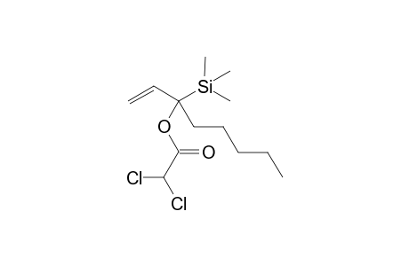 3-(3-(Dichloroacetoxy)oct-1-enyl)trimethylsilane