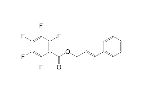 Cinnamyl 2,3,4,5,6-pentafluorobenzoate