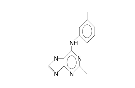 N-(3-Tolyl)-2,7,8-trimethyl-7H-purin-6-amine