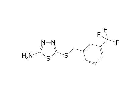 1,3,4-thiadiazol-2-amine, 5-[[[3-(trifluoromethyl)phenyl]methyl]thio]-