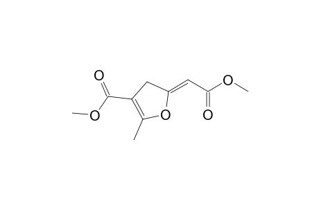 2-Methyl-3-(methoxycarbonyl)-5-[2'-(methoxycarbonyl)ethylidene]-4,5-dihydrofuran