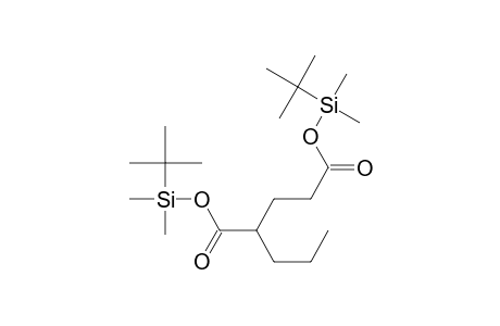 2-Propyl-glutaric acid bis(t-butyl-dimethyl-silyl) ester