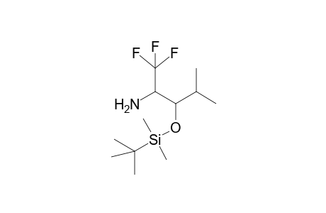 (syn)-[2-(t-Butyldimethylsilyl)oxy-3-methyl-1-(trifluoromethyl]-butylamine
