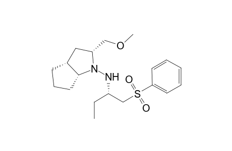 2-[(2'-Aza-3'-(methoxymethylbicyclo[3.3.0]octan-2'-yl)amino]butyl phenyl sulfone